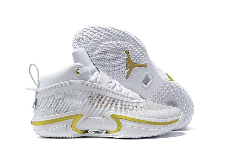 Air Jordan 36 'White/Gold'